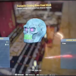 Glowing Bone Head