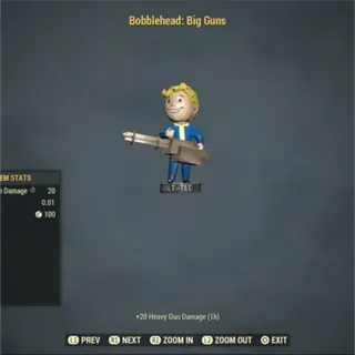 1k Big Guns bobble heads