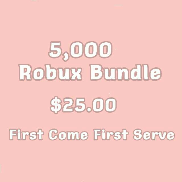 Robux 5k Cheap Bundle Other Gift Cards Gameflip - buy 25 robux