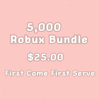 Robux 5k Cheap Bundle Other Gift Cards Gameflip - 5k robux to usd