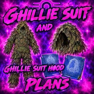 Ghillie Suit And Hood