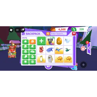Adopt me pet bundle