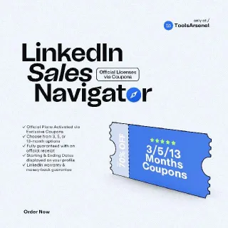 LinkedIn Sales Navigator Core | Coupons | 3 Months Plans