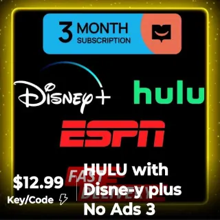 Hulu With Disney Plus & Espn