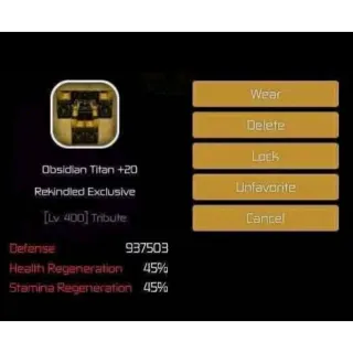 Obsidian Titan, Swordburst 2