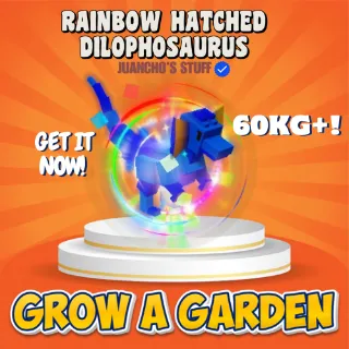 RAINBOW HATCHED DILOPHOSAURUS 60KG PLUS !