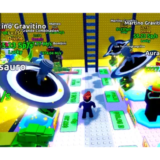 3X Lucky martino gravitino $5.23sp/s (lvl 150) I ESCAPE TSUNAMI FOR BRAINROTS 