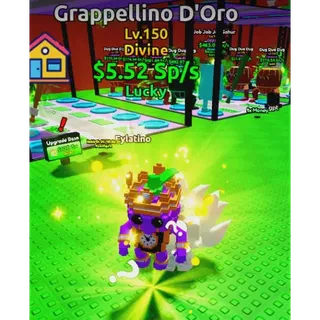 LUCKY grappellino d'oro 5.52 sp/s ( LEVEL 150) I ESCAPE TSUNAMI FOR BRAINROTS