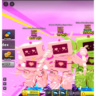 3X COLLOSAL CANDY CUPITRON CONSELETRON I ESCAPTE TSUNAMI FOR BRAINROT!