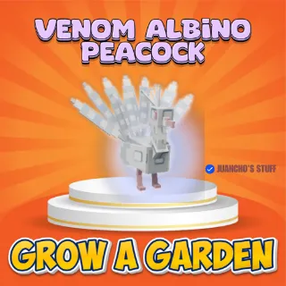 VENOM ALBINO PEACOCK 60KG PLUS!