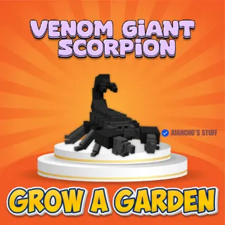 VENOM GIANT SCORPION 60KG PLUS !