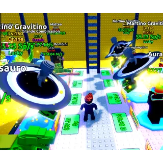 1X Lucky martino gravitino $5.23sp/s (lvl 150) I ESCAPE TSUNAMI FOR BRAINROTS 