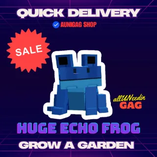 HUGE ECHO FROG 15s CD I GROW A GARDEN