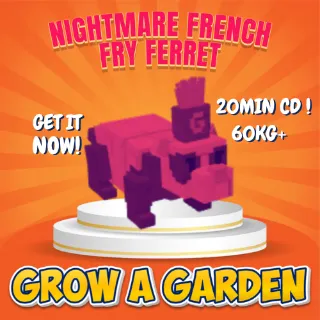 HUGE NIGHTMARE FRENCH FRY FERRET 60KG+ 20MINS CD 