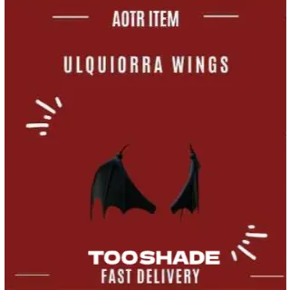 Ulquiorra's Wings | AOTR 