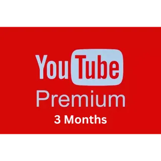 YOUTUBE PREMIUM 3 MONTHS 