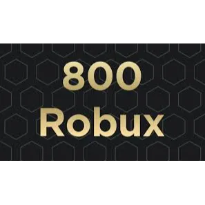  Roblox 800 Robux Gift Card