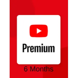 YOUTUBE PREMIUM 6 MONTHS