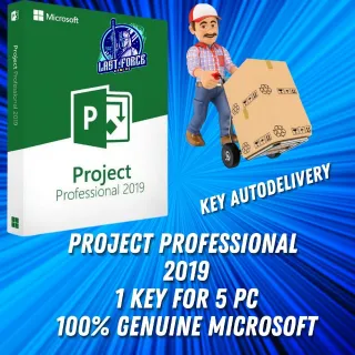 Microsoft Office Project Professional 2019 5PC