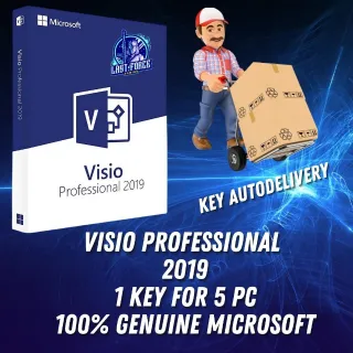 Microsoft Office Visio Professional 2019 5PC
