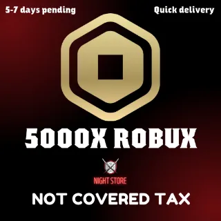 5000 robux