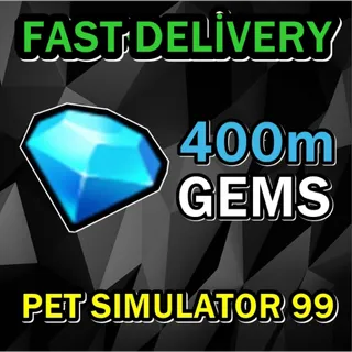 400M Gems Pet Simulator 99