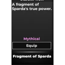 Fragment of Sparda - Type Soul