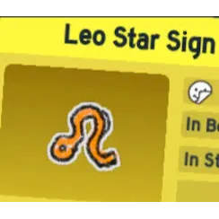 Leo Star Sign - BSS - Bee Swarm Sim