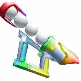 Chroma Snowcannon Gun - Murder Mystery 2 - MM2