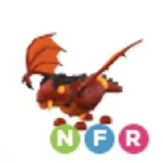 NFR Lava Dragon - Adopt Me