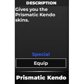 Prismatic Kendo - Type Soul