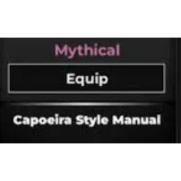 Capoeira Style Manual - Type Soul