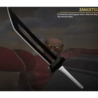 Zangetsu L - AOTR - Attack on Titan Revolution