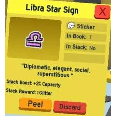 Libra Star Sign - BSS - Bee Swarm