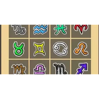 Full Star Sign Set - BSS - Bee Swarm