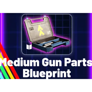 MEDIUM GUN PARTS BLUEPRINT - LOWEST PRICE