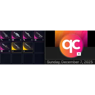 7x ARC RAIDER GUN LOT LV 4  - LOWEST PRICE