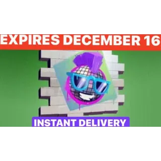 Fortnite Disco Baller Spray - Instant Delivery EXPIRES DEC 16TH