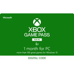 Xbox Game Pass Membership – Official 1 Month Subscription Code for PC