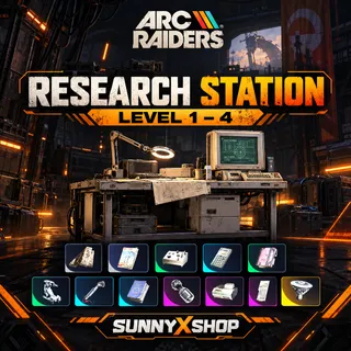 ARC RAIDERS Research Station WORKBENCHE LVL 1 - 4