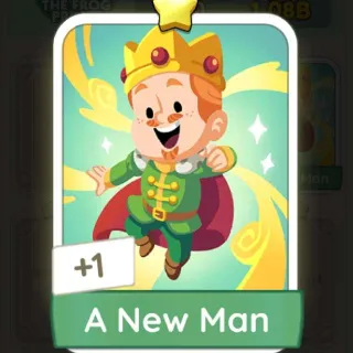 A New Man 1 ⭐ Sticker Monopoly Go