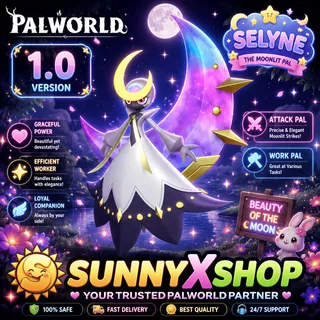  Selyne attack/work pal Palworld 