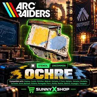 Ochre Stencil (Uncommon) For Sale | ARC Raiders Weapon Skin | SUNNYXSHOP