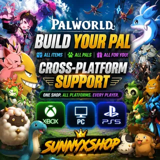 Palworld Build your  pal God Level 255 Or nomal Level 80 Palworld