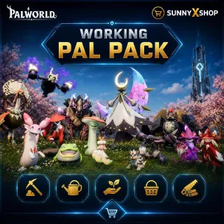 Palworld 10x Working pal pack