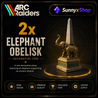 Elephant obelisk 2x arc raiders