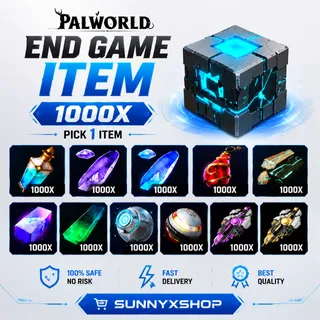palworld End Game materials pack 1 item 1000x 