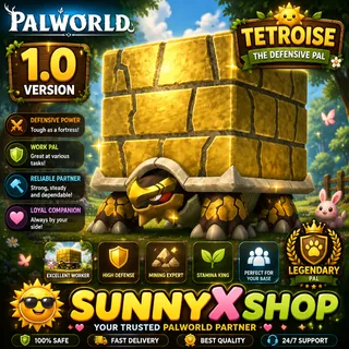 tetroise attack/work pal Palworld 