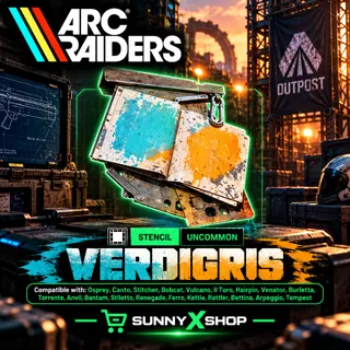 Verdigris Stencil (Uncommon) For Sale | ARC Raiders Weapon Skin | SUNNYXSHOP