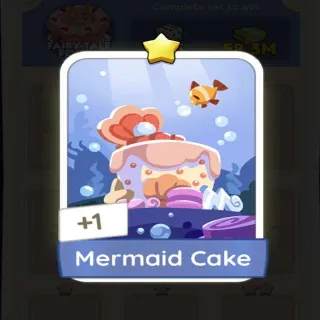 Mermaid Cake 1 ⭐ Sticker Monopoly Go